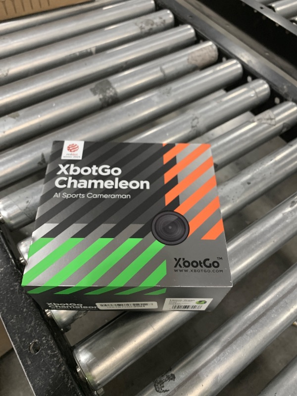 Photo 1 of XbotGo Chameleon AI Auto Sports Action Camera - 4K 60FPS Soccer Camera and Basketball Tracking Camera for Team Sports, Live Streaming, No Subscription, Works with iOS & Android (Lemon Green)