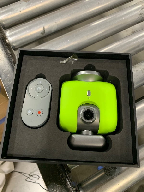 Photo 1 of XbotGo Chameleon AI Auto Sports Action Camera - 4K 60FPS Soccer Camera and Basketball Tracking Camera for Team Sports, Live Streaming, No Subscription, Works with iOS & Android (Lemon Green)