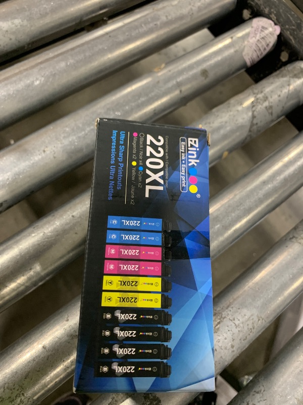 Photo 1 of E-Z Ink Remanufactured Ink Cartridge Replacement for Epson 220 XL 220XL T220XL to use with WF-2760 WF-2750 WF-2630 WF-2650 WF-2660 XP-320 XP-420 XP-424(4 Black, 2 Cyan, 2 Magenta, 2 Yellow) 10PackI’