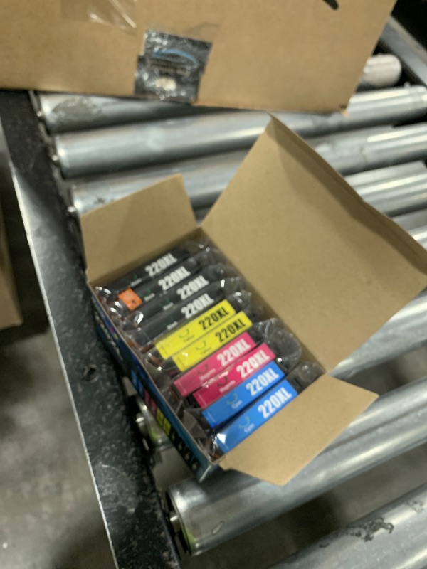 Photo 1 of E-Z Ink Remanufactured Ink Cartridge Replacement for Epson 220 XL 220XL T220XL to use with WF-2760 WF-2750 WF-2630 WF-2650 WF-2660 XP-320 XP-420 XP-424(4 Black, 2 Cyan, 2 Magenta, 2 Yellow) 10PackI’