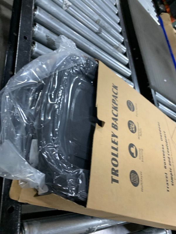 Photo 1 of Vacuum Backpack Travel, 60L Expandable Vacuum Seal Compression Backpack with Pump, TSA Lock & Anti-theft Pocket,17" Laptop Compartment,Carry on Backpack for Men & Women,Business,Flight Travel (Black)