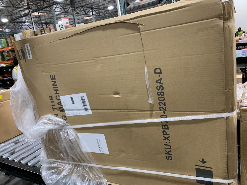 Photo 1 of JANREAY Portable Washing Machine 24lbs Portable Washer and Dryer, Washer(16Lbs) and Spinner(8Lbs) Cycle Combo 2 In 1 Mini Twin Tub Washing Machine for Apartments, Dorms, Camping and More Grey