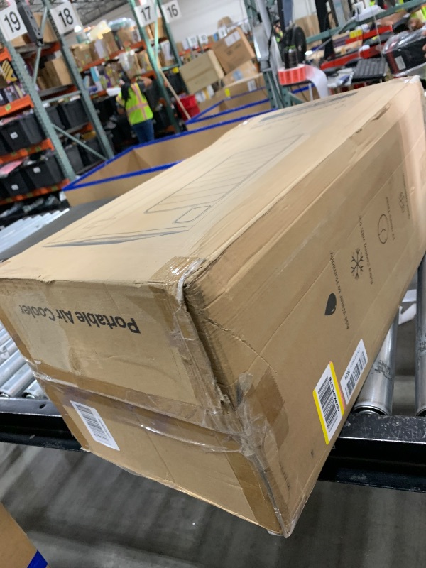 Photo 1 of AIRTHRYL Smart Portable Air Conditioners, Removable Water Tank, 120°Oscillating Fan Pearl White