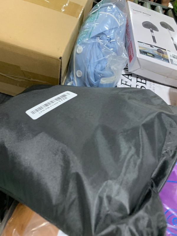 Photo 1 of Roasivi Massage Chair Cover Waterproof Massage Chair Full Body Protector Zero Gravity Armchair Cover 420D Oxford Fabric with Drawstring and Buckle 59 "L x 36"W x 47.5"H Black