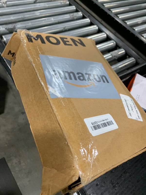 Photo 1 of Moen Voss Brushed Gold Contemporary Two-Handle Widespread Bathroom Sink Faucet Trim Kit for Adjustable 3-Hole Installations, Valve Required, T6905BG