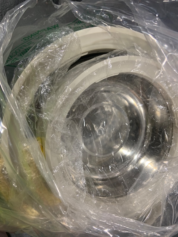 Photo 1 of Casserole Inner Stainless Steel Serving Casserole PU Insulated Kitchen Hot Pot, Keeps Food hot & Fresh for Roti, Biryani, Chapati Set of 3 (1700ml, 1200ml, 600ml) Repose Gray