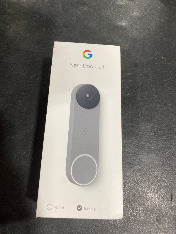Photo 1 of Google Nest Doorbell (Battery) - Ash