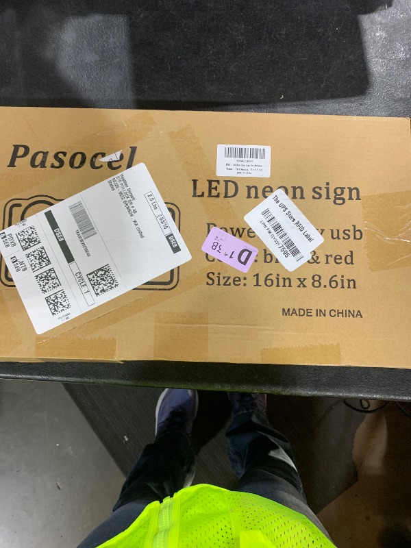 Photo 1 of Led Neon Open Sign for Business Window, Light up Open Sign for Store Carteles Letreros Para Negocios, 16 x 8.6 inch