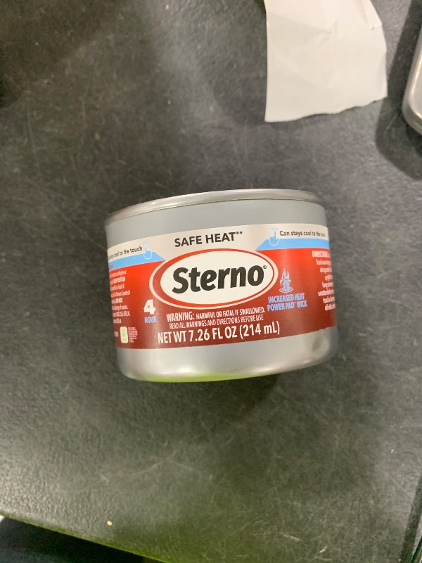 Photo 1 of Sterno Safe Heat 4HR Can 23pk