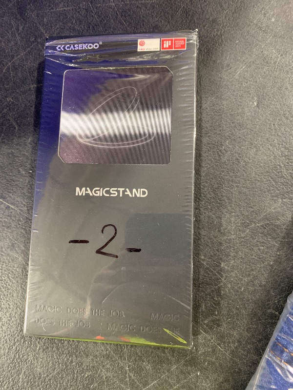 Photo 1 of CASEKOO 360 Spin Magnetic Stand for iPhone 17 Pro Max Case with [Fit for MagSafe][17FT Military Protection] Slim Hand-Polished Frame Titanium Alloy Sturdy Stand 6.9", Glossy Cosmic Orange