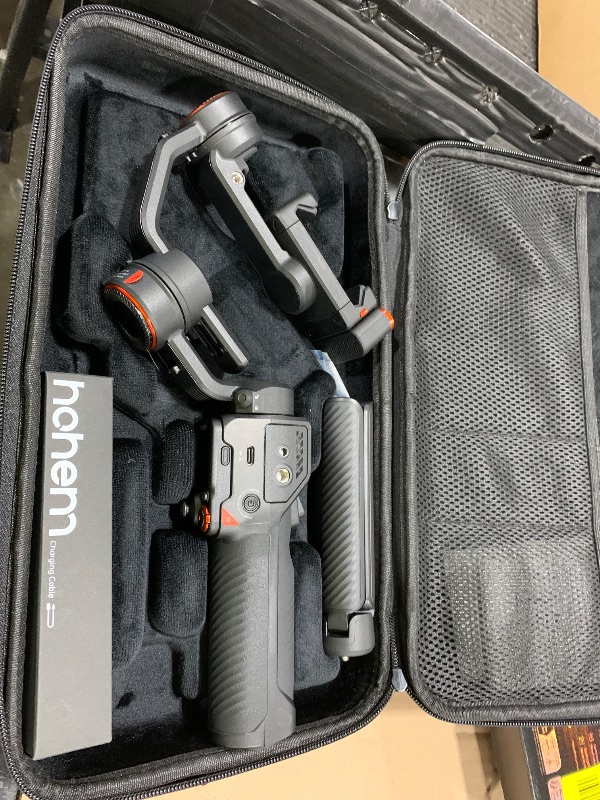 Photo 1 of Hohem iSteady M7 Gimbal Stabilizer for Smartphone, Magnetic AI Tracker Fill Light, Detachable Touchscreen Remote Controller, Built-in Extension Rod, 500g Payload Gimbal Stabilizer for iPhone Android