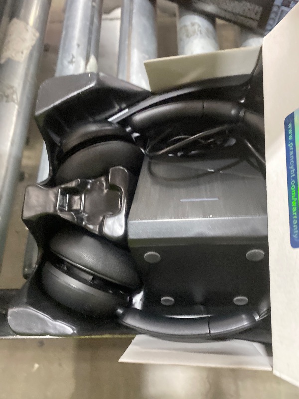 Photo 1 of (2025 Upgraded) Wireless Headset with Mic for Work, Bluetooth Headset with Noise Canceling Microphone with Dongle, Charging Base & Mic Mute, Wireless Headphones for Work from Home/PC/Computer