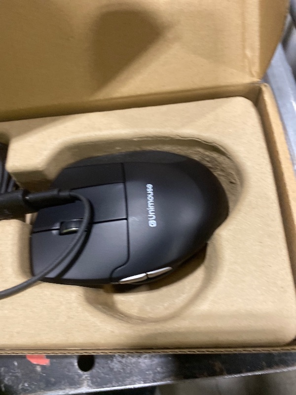 Photo 1 of Contour Design UniMouse Wireless Ergonomic Vertical Mouse: Adjustable 35-70° Tilt for Carpal Tunnel, RSI, Wrist Pain Relief | Customizable Thumb Rest Right Hand Mouse for Hand Pain | Mac PC Compatible