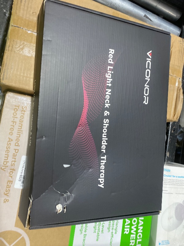 Photo 1 of Viconor Red Light Therapy for Body, Infrared Light Therapy for Neck and Shoulder at Indoor, Neck Massager, Pain Relief, 194 LEDs, 660nm & 850nm, 30W High Power