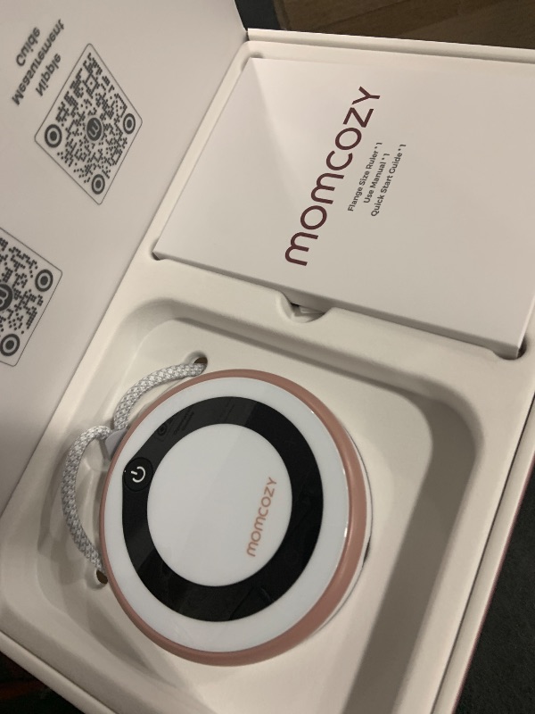 Photo 1 of Momcozy Breast Pump V1 Pro Hospital-Grade, Hands-Free & Portable Wearable Pump, Upgraded Electric Pump with 3 Fine-Tuned Rhythms|15 Levels, Come with Leak-Proof DoubleFit Flange, Cozy Red.