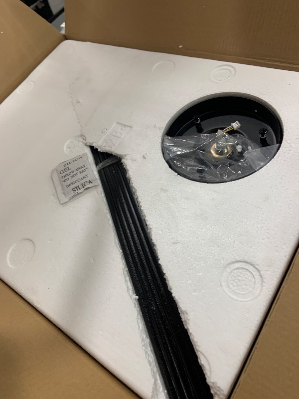 Photo 1 of Fanbulous 52'' Outdoor Ceiling Fans with Light and Remote,IP65 Wet Rated Waterproof Ceiling Fan with 6-Speed DC Motor, Farmhouse Gazebo Fan for Porch Patios Pavilion(Black)