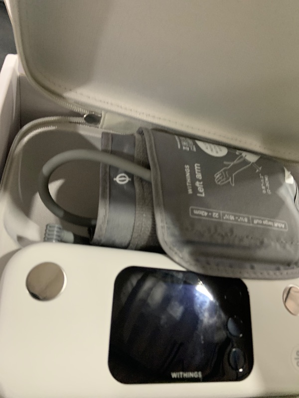 Photo 1 of Withings BPM Vision – Smart Arm Blood Pressure Monitor | FDA-Cleared | Easy-to-use, Accurate Systolic & Diastolic Measurements, Wide Range Cuff | Wi-Fi & Bluetooth | iOS & Android | FSA/HSA