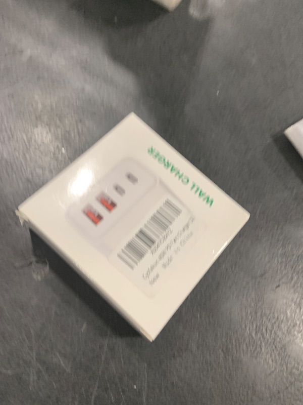 Photo 1 of [2-Pack] USB C Charger Block,40W Wall Plus Fast Charging Cube,4-Port Dual PD+QC Wall Plug Fast Charging Block Compatible for iPhone 15/14/13/12/11/Pro Max/XS/XR/8/7,iPad, iwatch, Samsung Galaxy