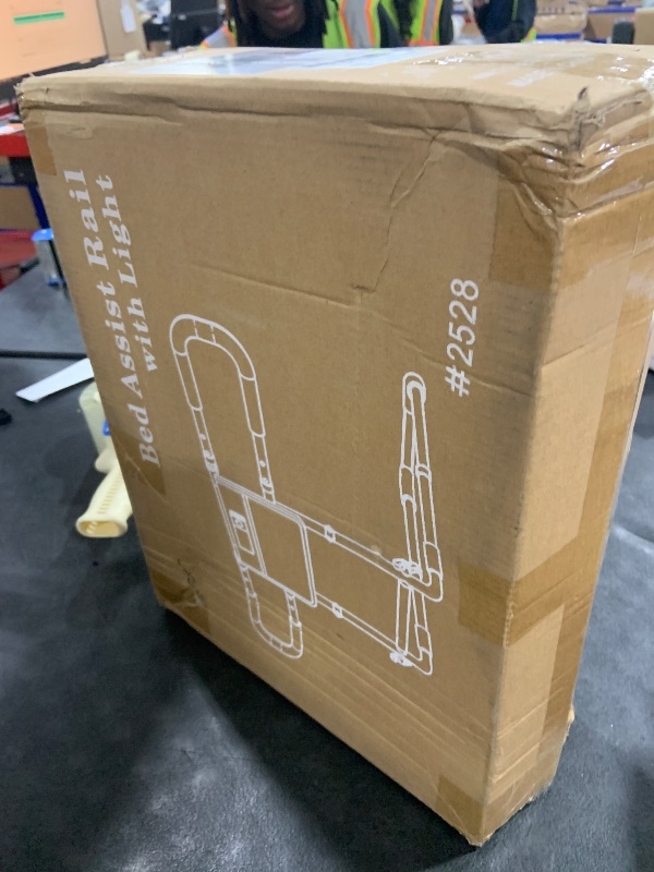 Photo 1 of Bed Rails for Elderly Adults Safety, Extended Bed Assist Rail for Seniors with Motion Light & Storage Pouch - 400lbs ASTM Approved Bed Guard Rails, Fit King Queen Full Twin Beds