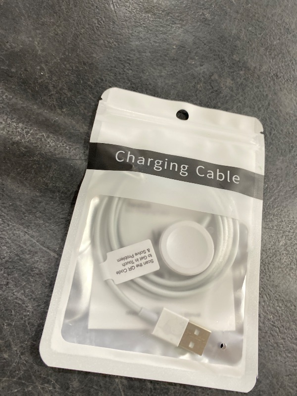 Photo 1 of ???? ???????? for Apple Watch Charger Magnetic Fast Charging Cable [Portable] Magnetic Wireless Charging Compatible with iWatch Series Ultra/SE/11/10/9/8/7/6/5/4/-[3.3FT] White