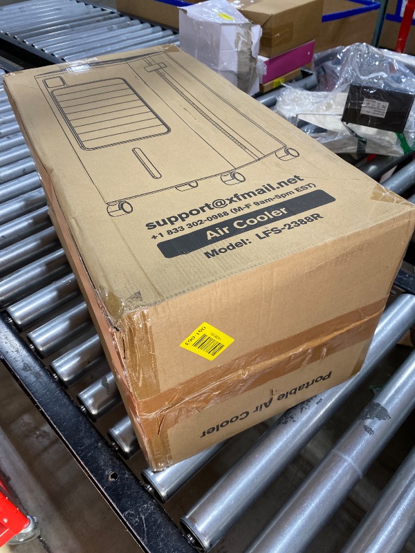 Photo 1 of AIRTHRYL Smart Portable Air Conditioners, Removable Water Tank, 120°Oscillating Fan Pearl White