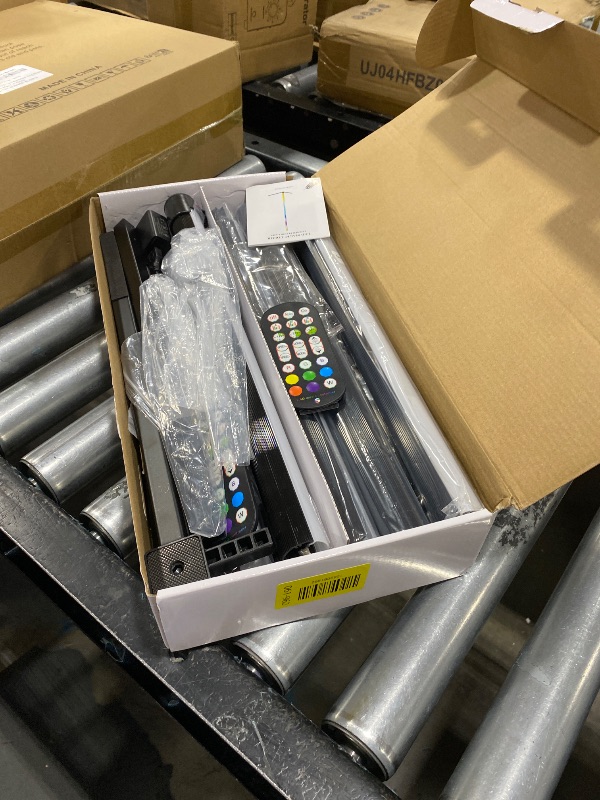 Photo 1 of KFM Corner Floor Lamp, 65" Smart RGB LED Corner Lamp with App & Remote Control, 16M Colors,300+ Modes, Music Sync & Timer, Modern Mood Light for Living Room, Gaming Room & Bedroom (2)