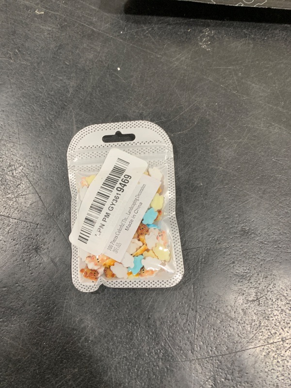 Photo 1 of 100 Pieces Colorful Tiny Dogs for Dollhouse Miniatures Resin Animals for Crafts Tiny Animals for Fairy Garden Micro Landscaping Decoration