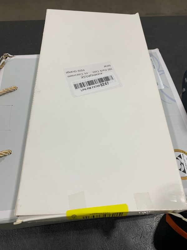 Photo 1 of 100 Pack Colored Clothespins Wooden 2.9 Inch, Orange Clothes Pins Wood, Clothing Pins Clips for Craft Pictures Classroom