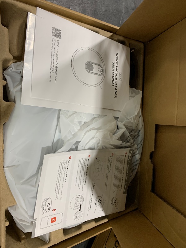 Photo 1 of XIEBro Robot Vacuum and Mop, App/Wi-Fi/Voice Control, 2 in 1 Robotic Vacuums with 6500Pa Suction, ZX5