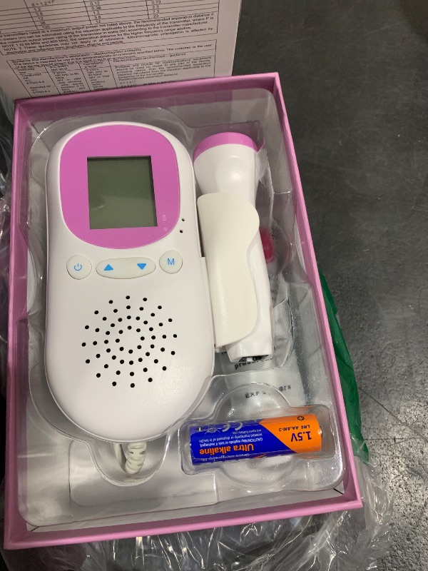 Photo 1 of HUNTLEIGH FETAL Doppler, FD-1 & DOPCORD, D140 | for Home and Community Use C1