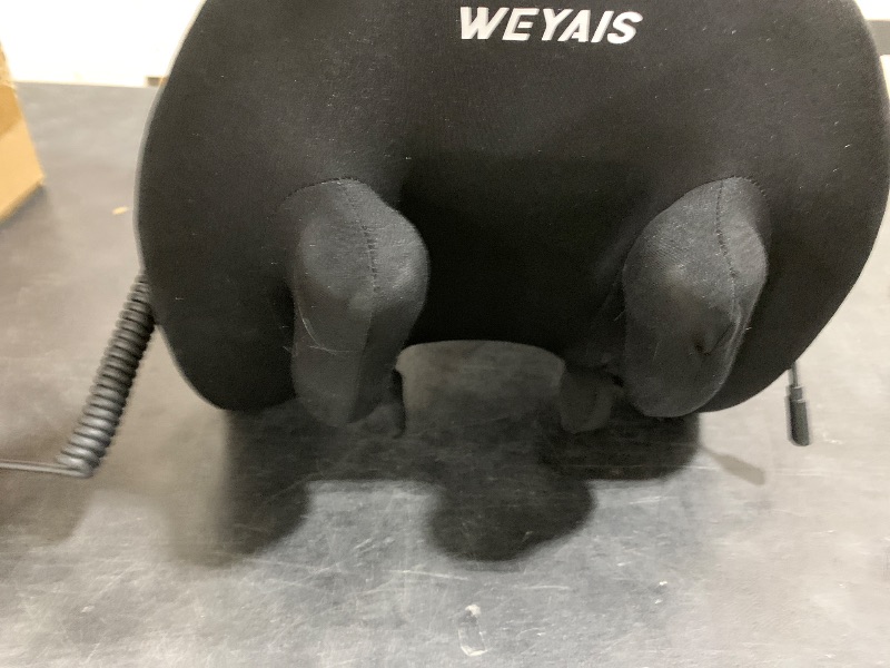 Photo 1 of weyais Neck Massager Pillow, Neck and Shoulder Relaxer with Heat, 3 Modes and Strengths, Neck Massager for Pain Relief Deep Tissue, Remote Control, Gift for Women Men Parents Christmas,Black