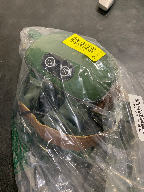 Photo 1 of KAXLIDEN Shoulder and Neck Massager, Bionic Heated Massager, Neck Massager with Fingers, 4D Kneading Massage, Simulates a Real Palm Massage for Comfort, Relax Muscle Tension (Green)