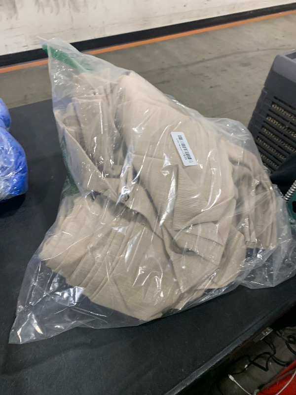 Photo 1 of Extra Wide 100 Inch Width Curtains 96 Inches Long Pinch Pleated for Patio Sliding Door Light Filtering Semi Sheer Linen Drapes Back Tab Grey Beige Taupe Extra Wide 100 x 96 Curtain Living Dining Room