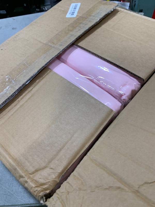 Photo 1 of REWOMC 6 Pack Pink Round Tablecloths - 120 Inch Polyester Table Cover, Stain and Wrinkle Resistant, Wedding Banquet Parties