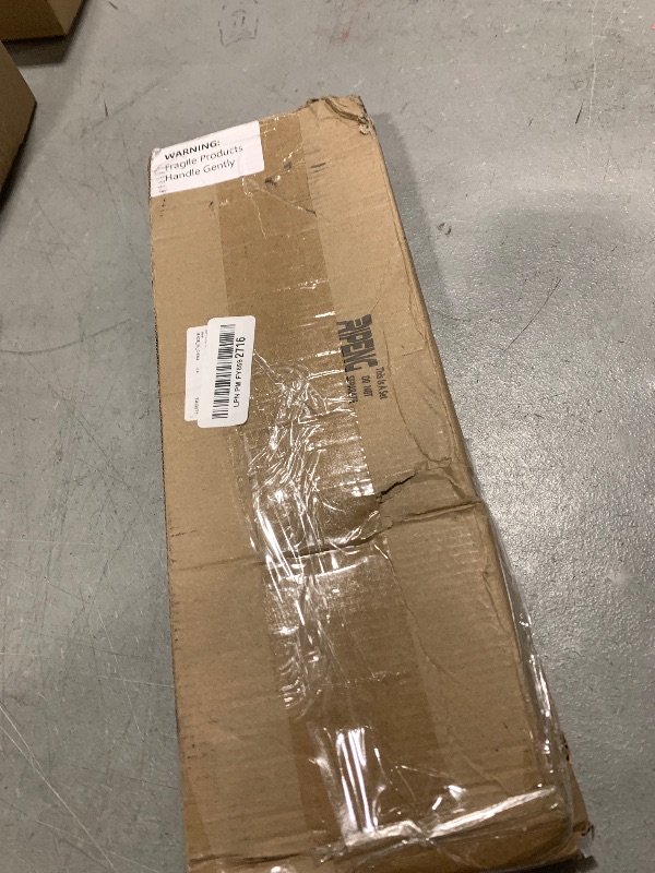 Photo 1 of Ripeng 2 Pieces Bathroom Glass Floating Glass Corner Shelf Aluminum Tempered Wall Shelves Rectangular Rustproof Wall Mounted Storage Organizer for Toilet Shower, Silver