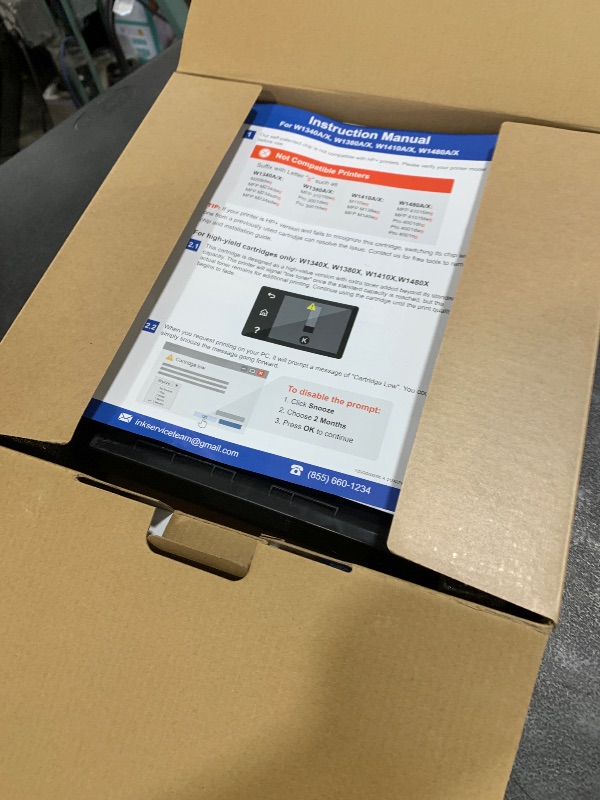 Photo 1 of 148A Toner Cartridges (2-Pack) Compatible Replacement for HP 148A 148X W1480A W1480X Toner Cartridge Black with HP Pro MFP 4101fdw 4101fdn 4001dw 4001dn 4001n Printer