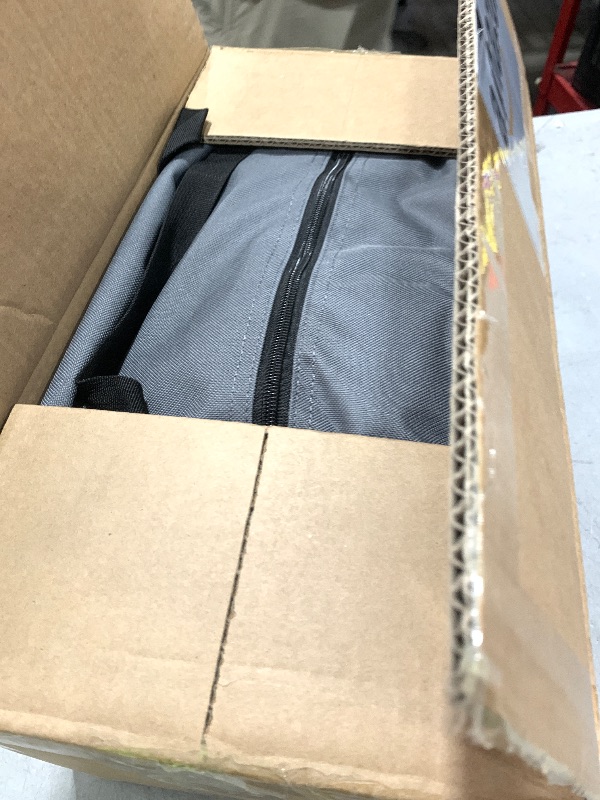 Photo 1 of Veraste 24 Inch Collapsible Travel Dog Crate for Medium Large Dogs, Portable Dog Crate 4-Door Foldable Soft Kennel with Durable Mesh Windows for Indoor & Outdoor Travel, with Storage Bag,Grey