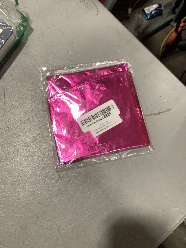 Photo 1 of 1 Balloon - Hot Pink Birthday Number Balloons, 40 Inch Large Foil Balloons for Men Women Boys Girls Hot Pink Themed Birthday Decorations