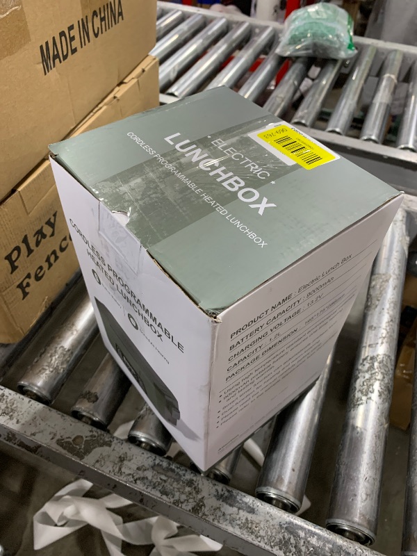 Photo 1 of Monteka Cordless Electric Lunch Box for Adults, Rechargeable Heated Lunch Box with Scheduled Heating, Portable Food Warmer with Memory Function & Automatic Keep Warm, Christmas White Elephant Gifts