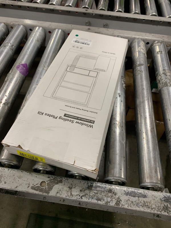 Photo 1 of Forestchill Portable Air Conditioner Window Seal Plates Kit for 5" Diameter Exhaust Hose, Universal AC Vent Kit for Sliding Windows and Hung Windows, Adjustable Length Sealing Panels for Mobile A/C