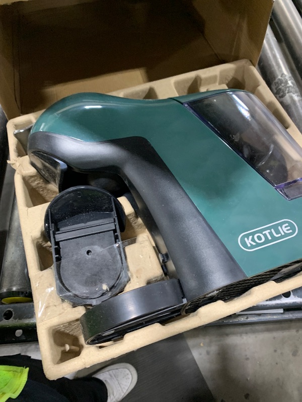 Photo 1 of KOTLIE EM-308B Espresso Machine, Single Serve Coffee Maker Compatible with Multiple Capsule Types, Ground Coffee, and ESE Pods, 3 Temperatures, 7 Water Volume Levels, 34 Oz?Green?