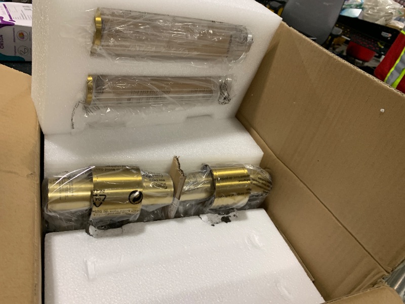 Photo 1 of Morauroral Gold Battery Operated Wall Sconces Set of Two, Rechargeable Wall Sconce with Dimmable Remote Control, 20 Inch Wireless Sconce Wall Light for Bedroom, Living Room (Bulbs Included)