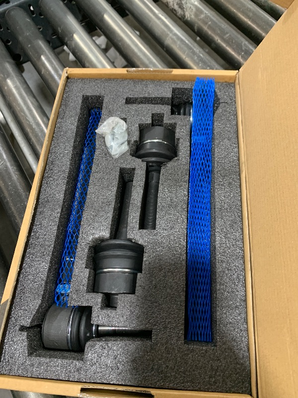 Photo 1 of KSP Heavy Duty Tie Rods for 1999-2007 Chevy GMC Silverado Sierra 1500, 0-6" Adjustable Tie Rod Ends Kit Fit Escalade Avalanche Suburban Tahoe Yukon 4x4 Trucks Only, 2PCS Front Lower Tie Rod Links