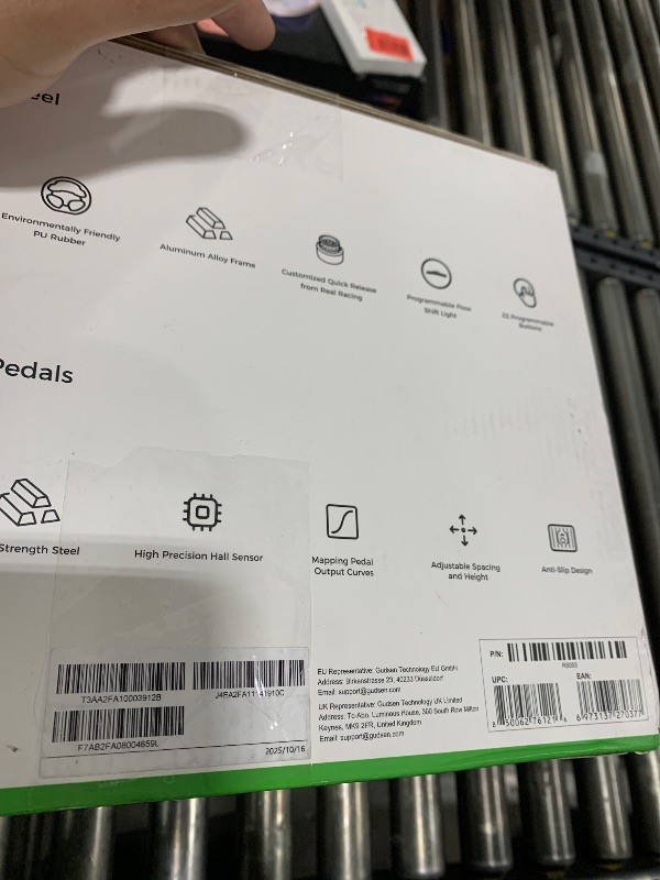 Photo 1 of Moza Racing Game Rs053 R3 Racing Wheel and Pedals Black Retail