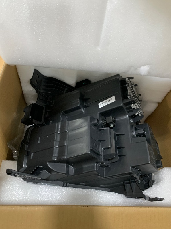 Photo 1 of Spyder (POE) Chevy Silverado 22-24 1500 (Trail Boss RST W/Rally Edition) LED Reflector with LED Signature DRL and Amber Tracer Animation Black Bezel Headlight - OE Black Left