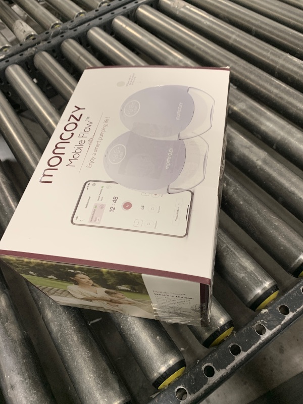 Photo 1 of Momcozy Breast Pump Hands Free Upgraded Mobile Flow | M9, App Discreet Control with Personalized Multi-Modes & 15 Levels, Wearable Breast Pump 24mm, 2 Pack Gray