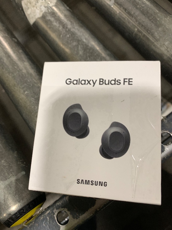 Photo 1 of Samsung Galaxy Buds FE True Wireless Bluetooth Earbuds, Comfort and Secure in Ear Fit, Auto Switch Audio, Touch Control, Built-in Voice Assistant, Graphite [US Version, 1Yr Manufacturer Warranty]