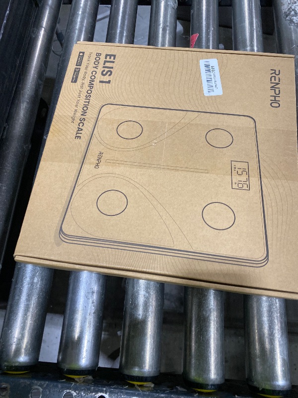 Photo 1 of RENPHO Smart Scale for Body Weight, FSA&HSA Eligible, Digital Bathroom Scale BMI Weighing Bluetooth Body Fat Scale, Body Composition Monitor Health Analyzer with Smartphone App, 400 lbs - Elis 1