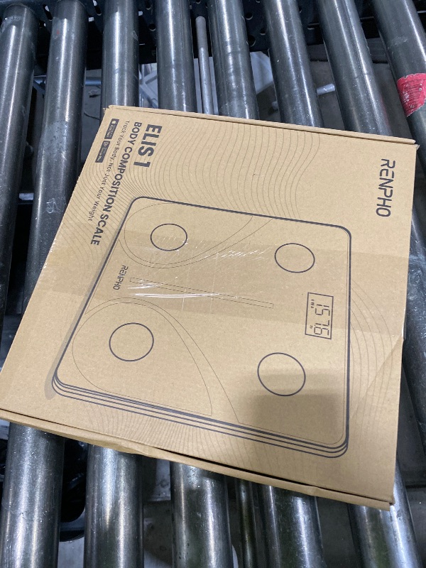 Photo 1 of RENPHO Smart Scale for Body Weight, FSA&HSA Eligible, Digital Bathroom Scale BMI Weighing Bluetooth Body Fat Scale, Body Composition Monitor Health Analyzer with Smartphone App, 400 lbs - Elis 1