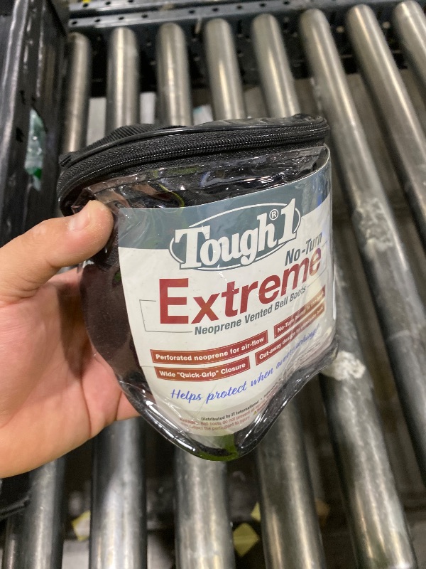 Photo 1 of Tough1 No Turn Bell Boots - Black - Large